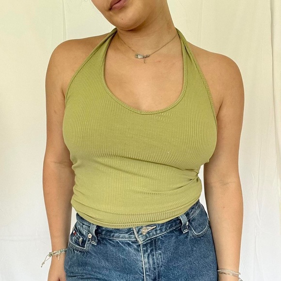 American Eagle Cropped Halter - L - Picture 3 of 4